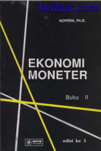 Ekonomi Moneter Buku II
